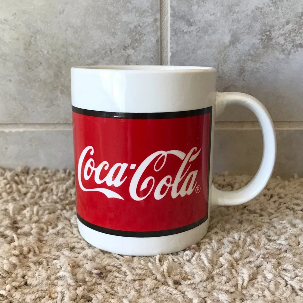 Coca Cola Coffee Tea Coco Mug Ceramic 11oz Kitch Office School Dorm Room Classic